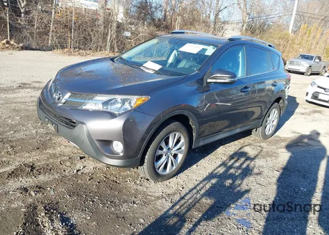 2013 Toyota Rav4 Limited from USA, damaged, VIN 2T3DFREV7DW074249